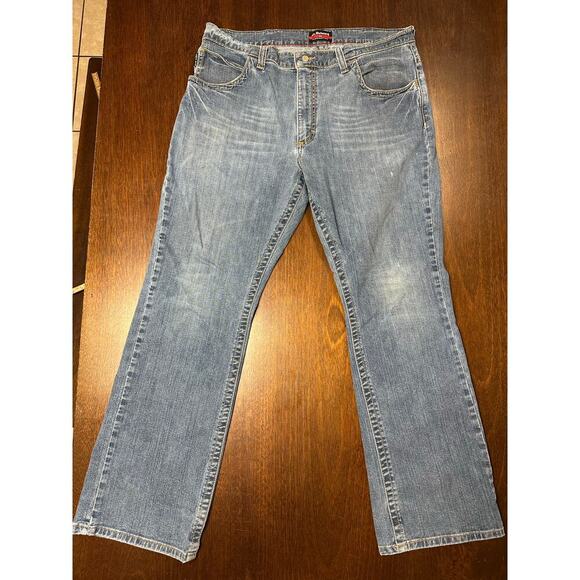 Bulwark FR Boot Cut Jeans Men 38x32 Workwear Flame Resistant CAT2 Cowboy Western - Picture 2 of 13